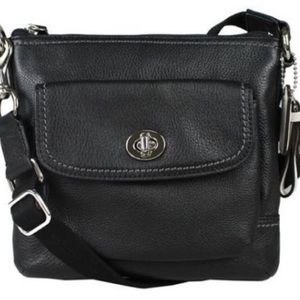 Coach Park Pebbled Leather Cross body